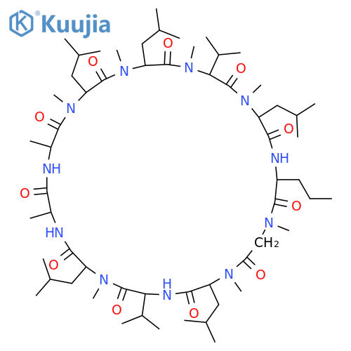 Cyclosporin O (9CI) structure