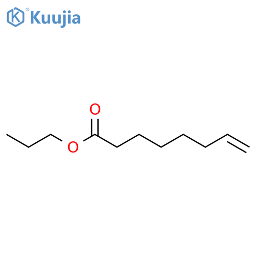 Propyl Oct-7-enoate structure