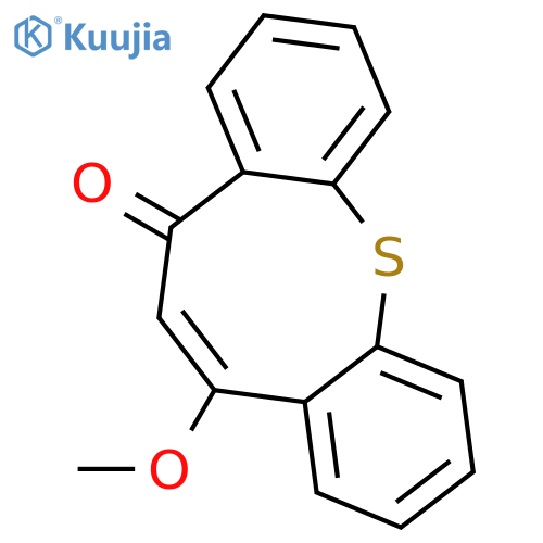 5H-Dibenzo[b,g]thiocin-5-one, 7-methoxy- structure