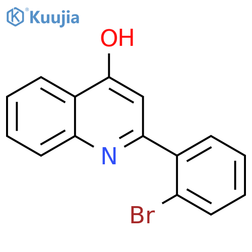 4-Quinolinol, 2-(2-bromophenyl)- structure