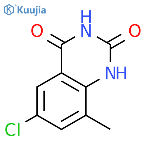 6-Chloro-8-methyl-1,2,3,4-tetrahydroquinazoline-2,4-dione structure