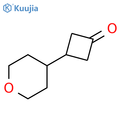 3-(OXAN-4-YL)CYCLOBUTAN-1-ONE structure