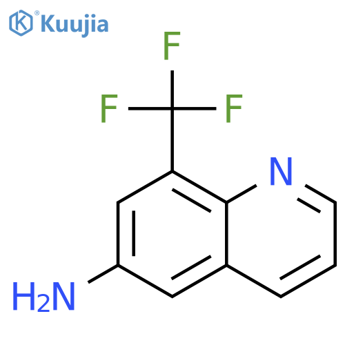 8-(Trifluoromethyl)quinolin-6-amine structure