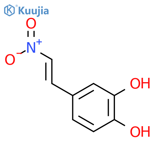 4-(2-nitroethenyl)benzene-1,2-diol structure