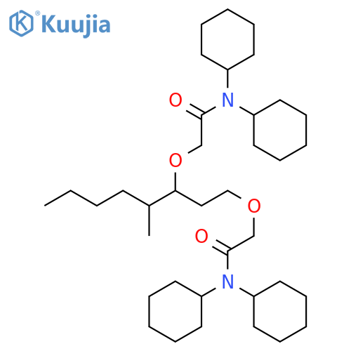 Acetamide,2,2'-[(2-butyl-2-ethyl-1,3-propanediyl)bis(oxy)]bis[N,N-dicyclohexyl- (9CI) structure