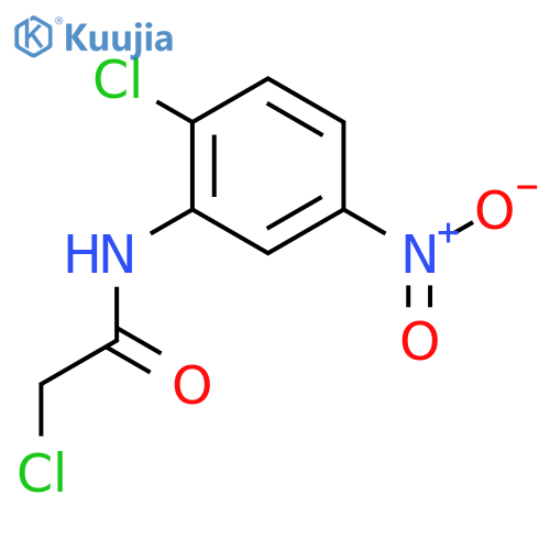 2-Chloro-N-(2-chloro-5-nitrophenyl)acetamide structure