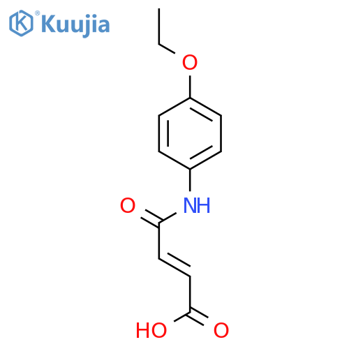 N-(4-Ethoxyphenyl)maleamic acid structure