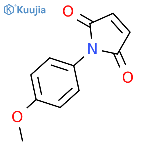 1-(4-methoxyphenyl)pyrrole-2,5-dione structure
