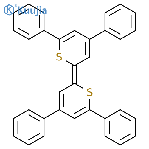 2H-Thiopyran, 2-(4,6-diphenyl-2H-thiopyran-2-ylidene)-4,6-diphenyl-, (Z)- structure