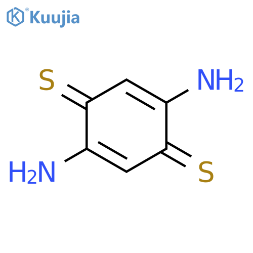 2,5-Cyclohexadiene-1,4-dithione, 2,5-diamino- structure
