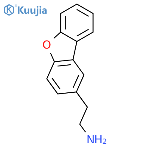 (2-Dibenzob,dfuran-2-ylethyl)amine structure