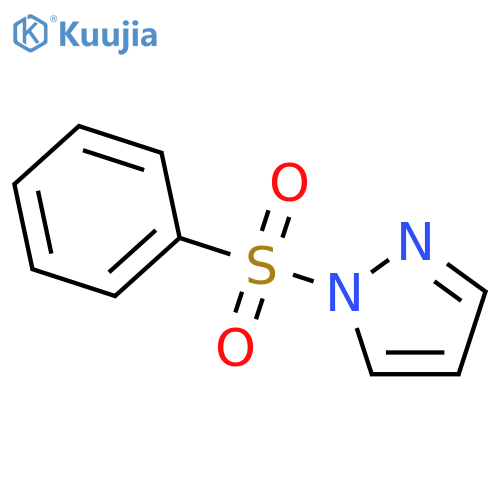 1-(phenylsulfonyl)-1H-pyrazole structure