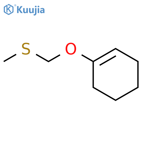 Cyclohexene, 1-[(methylthio)methoxy]- structure