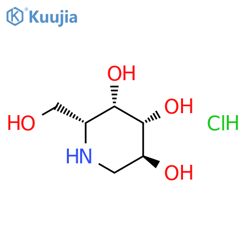 (2R,3S,4R,5S)-2-(hydroxymethyl)piperidine-3,4,5-triol structure