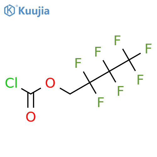 2,2,3,3,4,4,4-Heptafluorobutyl Chloroformate structure