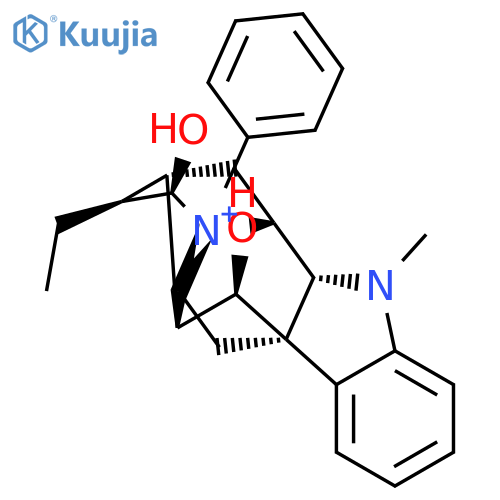 Ajmalanium, 17,21-dihydroxy-4-phenyl-, (17R,21a)- structure