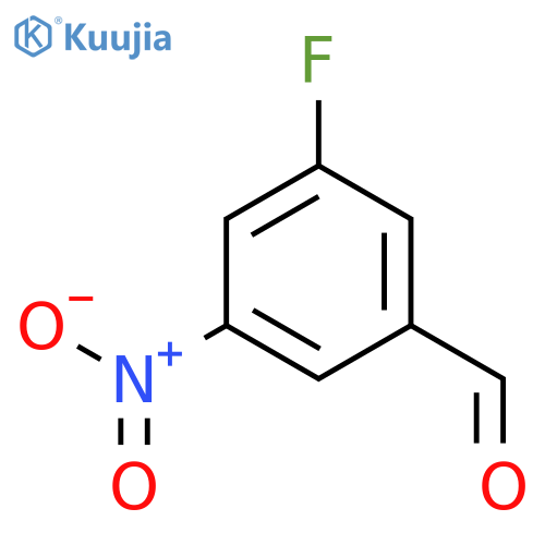 3-Fluoro-5-nitrobenzaldehyde structure