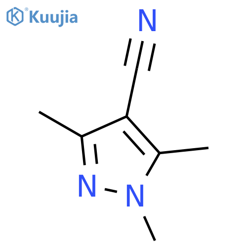 1,3,5-Trimethyl-1H-pyrazole-4-carbonitrile structure
