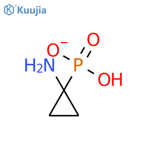 Phosphonic acid,(1-aminocyclopropyl)-, ion(1-) (9CI) structure