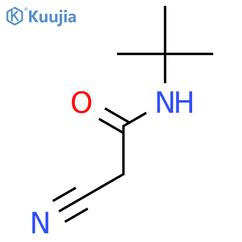 N-tert-Butyl-2-cyanoacetamide structure