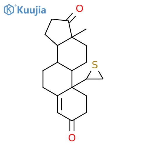Estr-4-ene-3,17-dione,10-(2R)-thiiranyl- (9CI) structure
