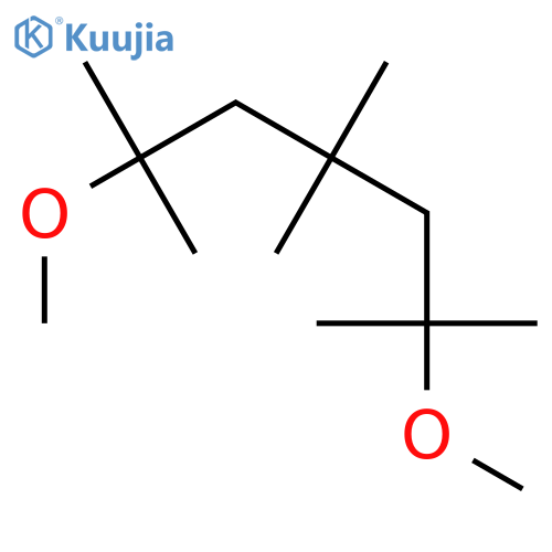Heptane, 2,6-dimethoxy-2,4,4,6-tetramethyl- structure
