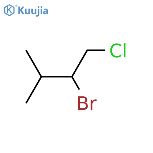 Butane, 2-bromo-1-chloro-3-methyl- structure