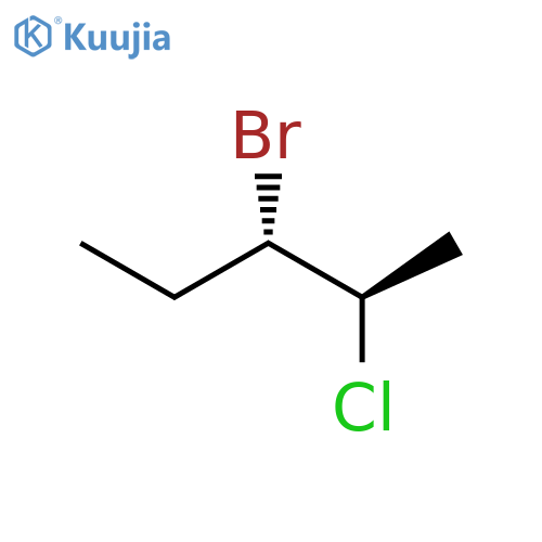 Pentane, 3-bromo-2-chloro-, (R*,S*)-(±)- structure
