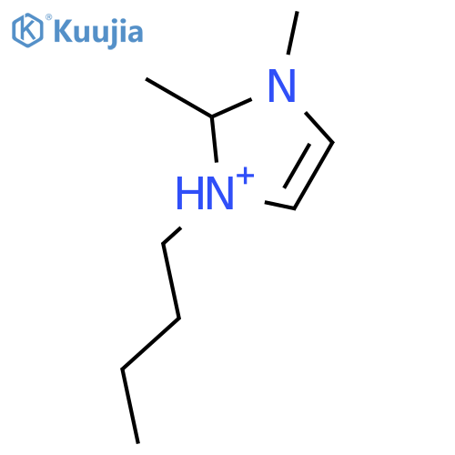 1H-Imidazolium, 1-butyl-2,3-dimethyl- structure
