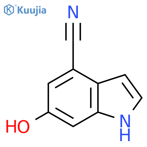 4-Cyano-6-hydroxy (1H)Indole structure