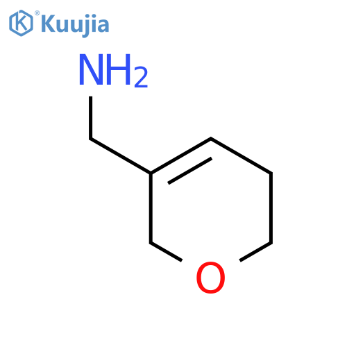 (5,6-Dihydro-2H-pyran-3-ylmethyl)-amine structure