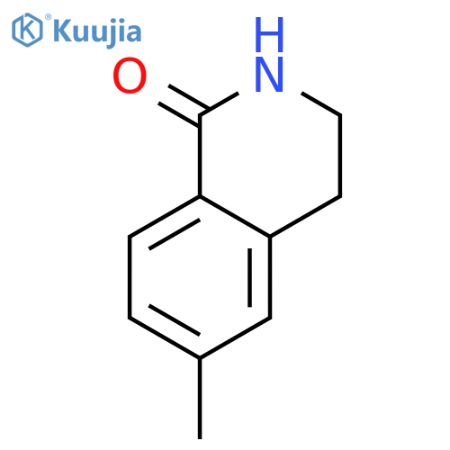 6-Methyl-3,4-dihydroisoquinolin-1(2H)-one structure