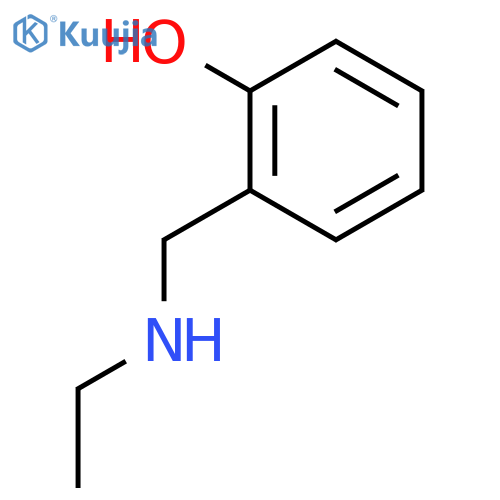 2-[(Ethylamino)methyl]phenol structure