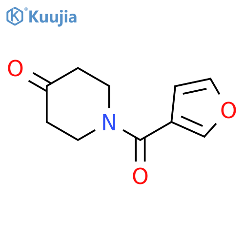 4-Piperidinone, 1-(3-furanylcarbonyl)- structure