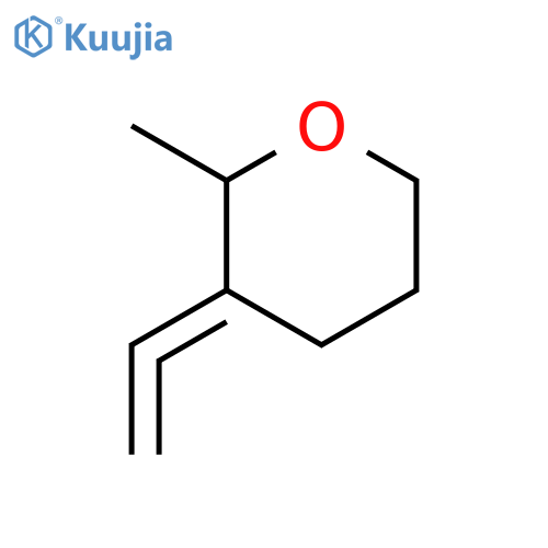 2H-Pyran, 3-ethenylidenetetrahydro-2-methyl- structure