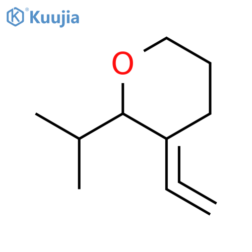 2H-Pyran,3-ethenylidenetetrahydro-2-(1-methylethyl)- structure