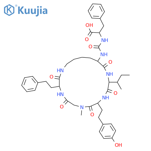 Anabaenopeptin NZ825; 4'-Hydroxy structure