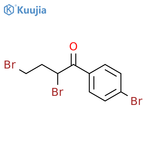 1-Butanone, 2,4-dibromo-1-(4-bromophenyl)- structure