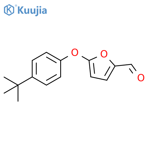 5-(4-tert-Butyl-phenoxy)-furan-2-carbaldehyde structure