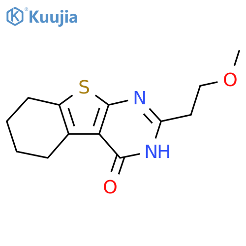 5-(2-methoxyethyl)-8-thia-4,6-diazatricyclo7.4.0.0,2,7trideca-1(9),2(7),5-trien-3-one structure
