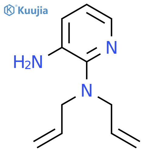 N2,N2-Diallyl-2,3-pyridinediamine structure