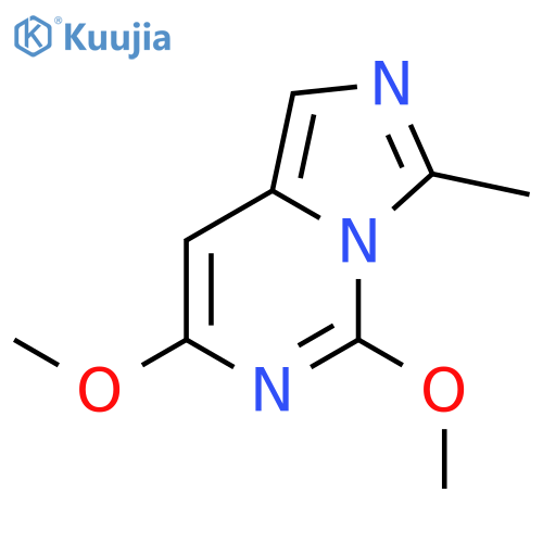 5,7-dimethoxy-3-methyl-Imidazo[1,5-c]pyrimidine structure