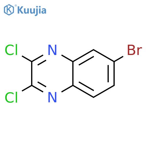 6-Bromo-2,3-dichloroquinoxaline structure