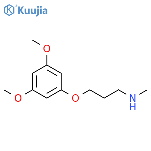 3-(3,5-dimethoxyphenoxy)propyl(methyl)amine structure