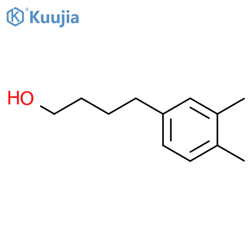 4-(3,4-dimethylphenyl)butan-1-ol structure