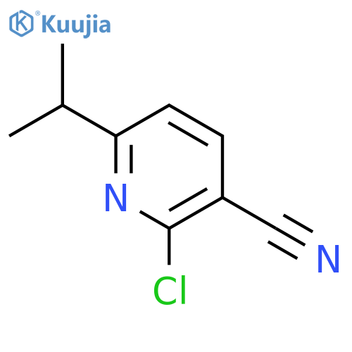 2-Chloro-6-isopropylnicotinonitrile structure