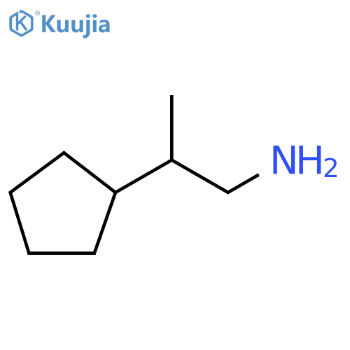 2-cyclopentylpropan-1-amine structure