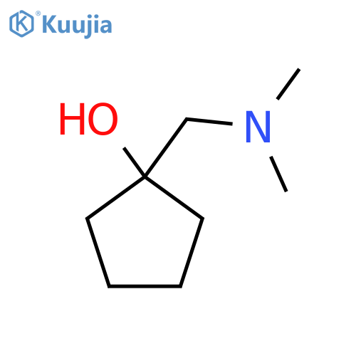 1-[(Dimethylamino)methyl]cyclopentan-1-ol structure