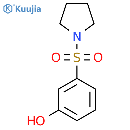 3-(Pyrrolidine-1-sulfonyl)phenol structure
