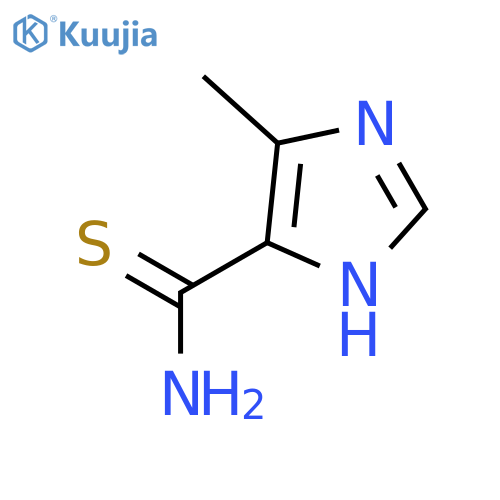 4-methyl-1H-Imidazole-5-carbothioamide structure
